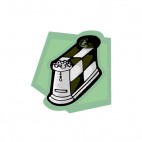 Computer tower in chess shape, decals stickers