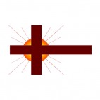 Celtic cross, decals stickers