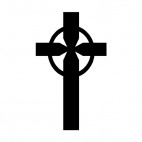 Celtic cross, decals stickers