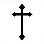 Cross, decals stickers
