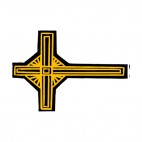 Scientology cross , decals stickers