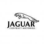 Jaguar contract motoring, decals stickers