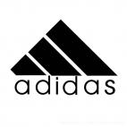 Adidas logo, decals stickers