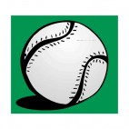 Baseball ball, decals stickers