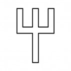 Early cross , decals stickers