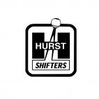 Hurst shifters, decals stickers
