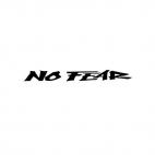No fear, decals stickers