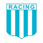 Racing Club de Avellaneda soccer team logo, decals stickers