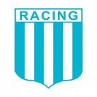 Racing Club de Avellaneda soccer team logo, decals stickers