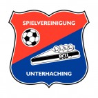 Spielvereinigung unterhaching soccer team logo, decals stickers