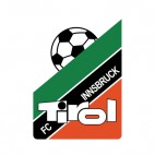FC Tirol Innsbruck soccer team logo, decals stickers