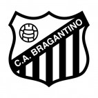Clube Atletico Bragantino soccer team logo, decals stickers