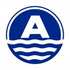 A soccer team logo, decals stickers