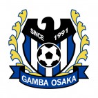 Gamba Osaka soccer team logo, decals stickers