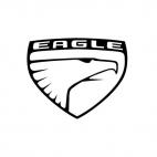 Jeep eagle, decals stickers