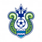 Shonan Bellmare soccer team logo, decals stickers