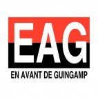 En Avant de Guingamp soccer team logo, decals stickers