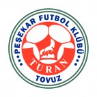 Turan PFK soccer team logo, decals stickers