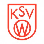 KSV Varegem soccer team logo, decals stickers