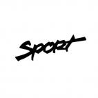 Jeep Sport, decals stickers