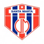 Santa Marta soccer team logo, decals stickers