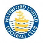 Waterford United FC soccer team logo, decals stickers