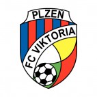 FC Viktoria Plzen soccer team logo, decals stickers