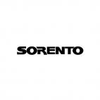 Kia Sorento, decals stickers