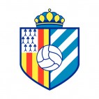 K.F.C. Verbroedering Geel soccer team logo, decals stickers