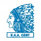 KAA Gent soccer team logo, decals stickers