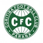 Coritiba Foot Ball Club soccer team logo, decals stickers