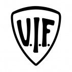 Vanlose soccer team logo, decals stickers