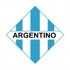 Argentina Foot Ball Club de Humberto soccer team logo, decals stickers