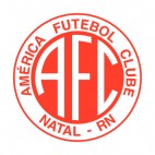 America Futebol Clube soccer team logo, decals stickers