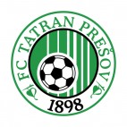FC Tatran Presov soccer team logo, decals stickers