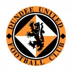 Dundee United FC soccer team logo, decals stickers