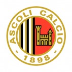 Ascoli Calcio 1898 soccer team logo, decals stickers