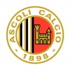 Ascoli Calcio 1898 soccer team logo, decals stickers