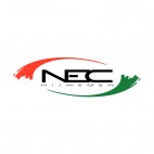 NEC Nijmegen Eendracht Combinatie soccer team logo, decals stickers