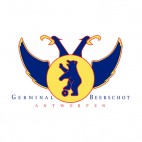 KFC Germinal Beerschot soccer team logo, decals stickers