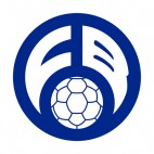 Farum Boldklub soccer team logo, decals stickers