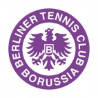 Tennis Borussia Berlin soccer team logo, decals stickers