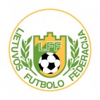 Lithuanian Football Federation logo, decals stickers
