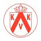 KV Kortrijk soccer team logo, decals stickers