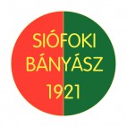 Siofoki Banyasz soccer team logo, decals stickers
