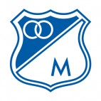 Millio soccer team logo, decals stickers