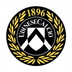 Udinese Calcio soccer team logo, decals stickers
