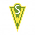 Santiago Wanderers soccer team logo, decals stickers