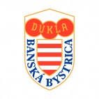 FK Dukla Banska Bystrica soccer team logo, decals stickers