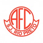 America Futebol Clube SP soccer team logo, decals stickers